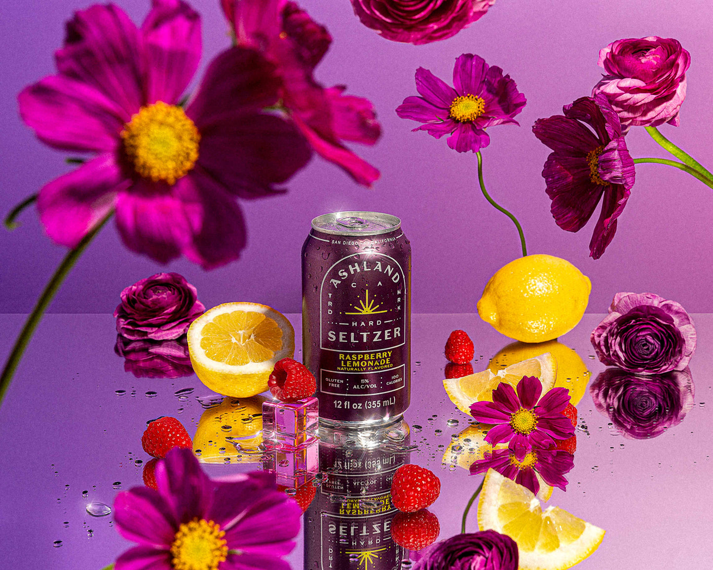 Cotton Candy vinyl backdrop. Vinyl image is a smooth and soft gradient from a light and soft pink to a light lilac lavender perfect for food, drink, and product photography.