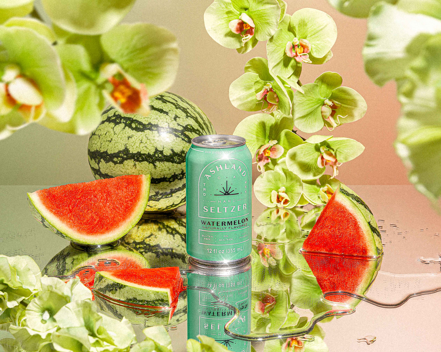 COSITA Vinyl-Hintergrund – Minzemelone