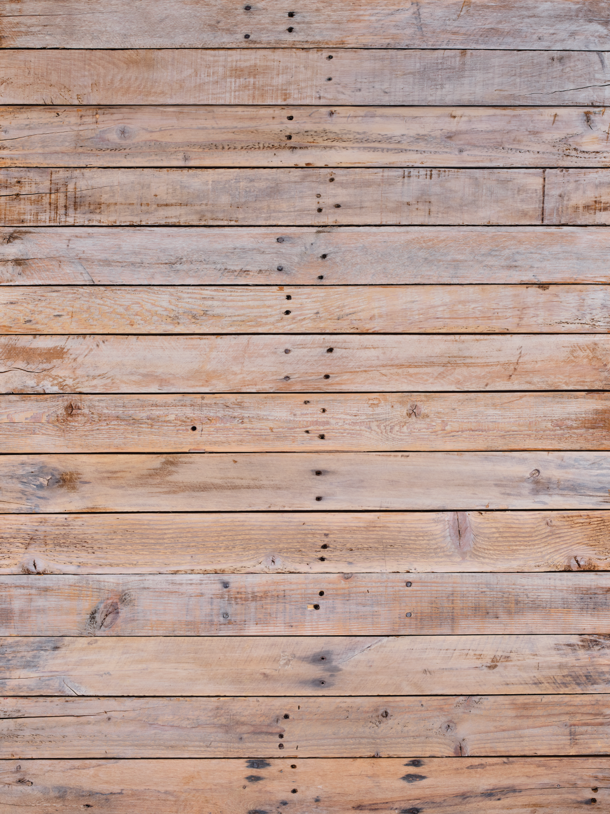 Coffee Date vinyl backdrop. Vinyl image is of a naturally varied wood plank collection, light brown dark brown with knots of dark charcoal.