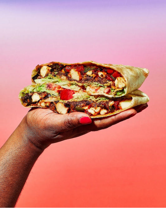 Coral Sky vinyl background. Vinyl image is of a minty blue to peachy red to lavender purple smooth gradual gradient.