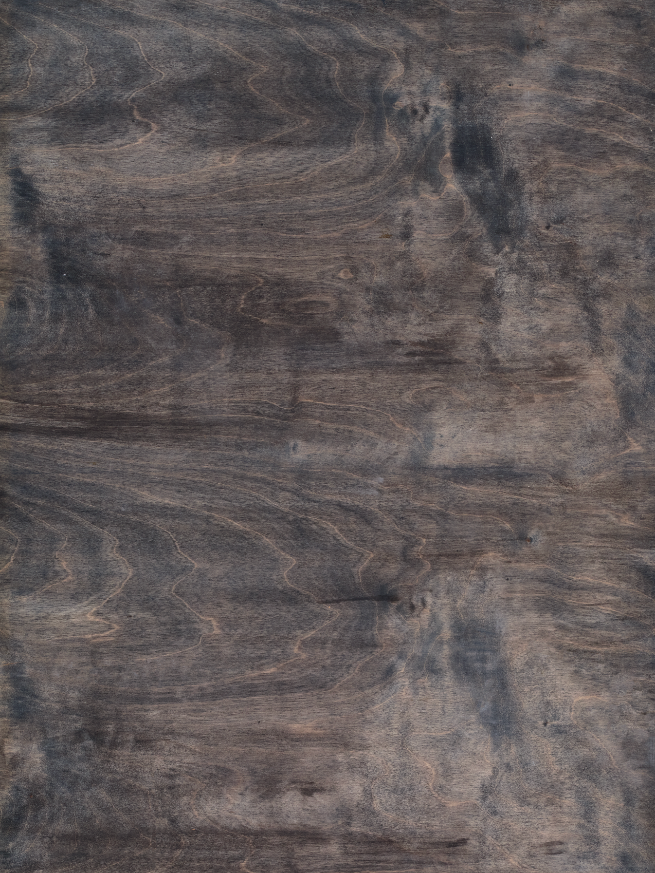 Vinyl backdrop of deep blue stained plywood surface