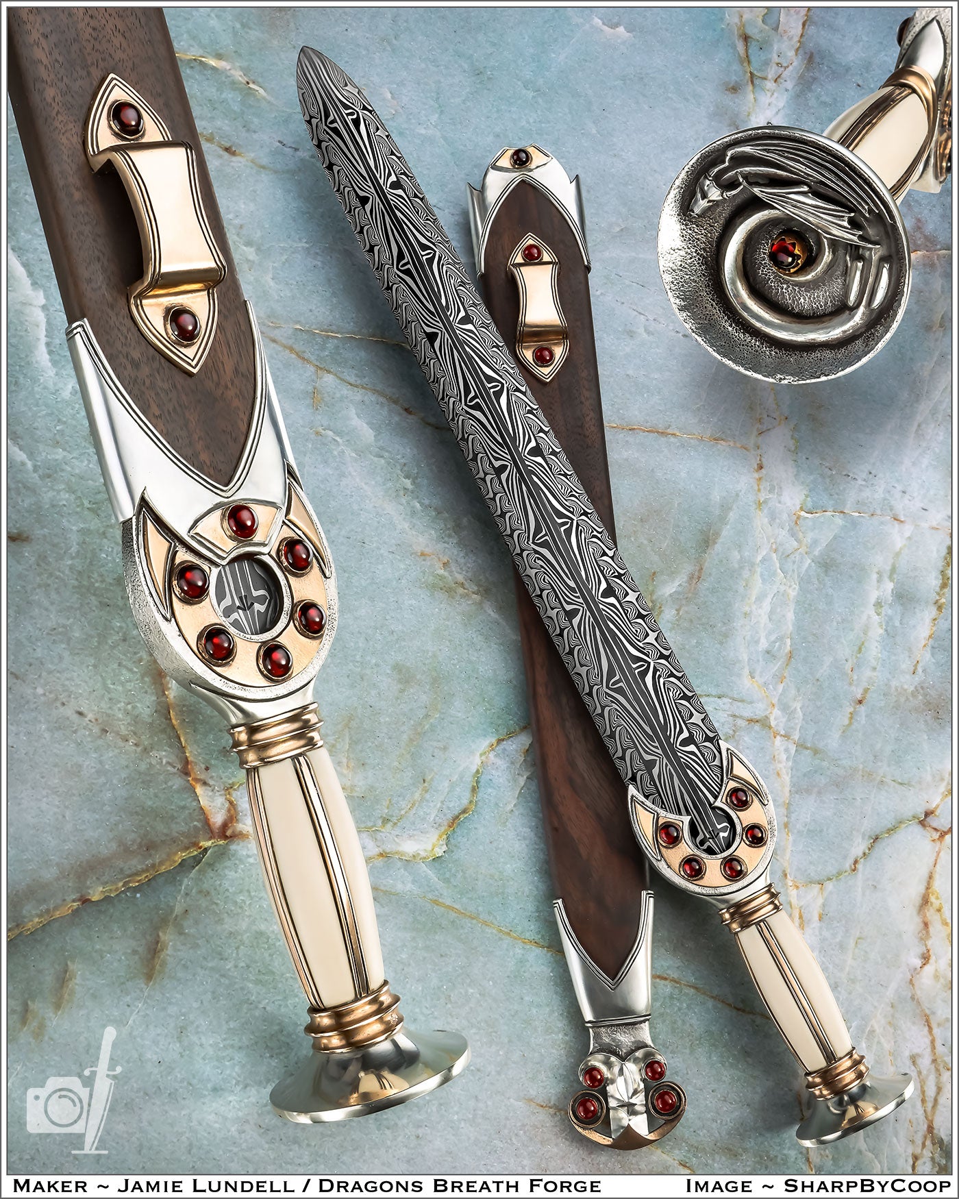 COSITA Vinyl-Hintergrund – Grüner Quarzit