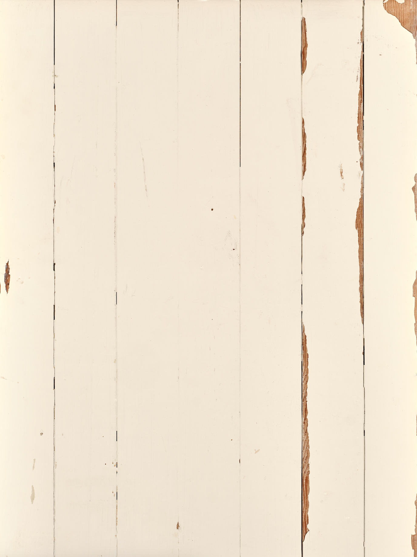 cream colored painted wood slats