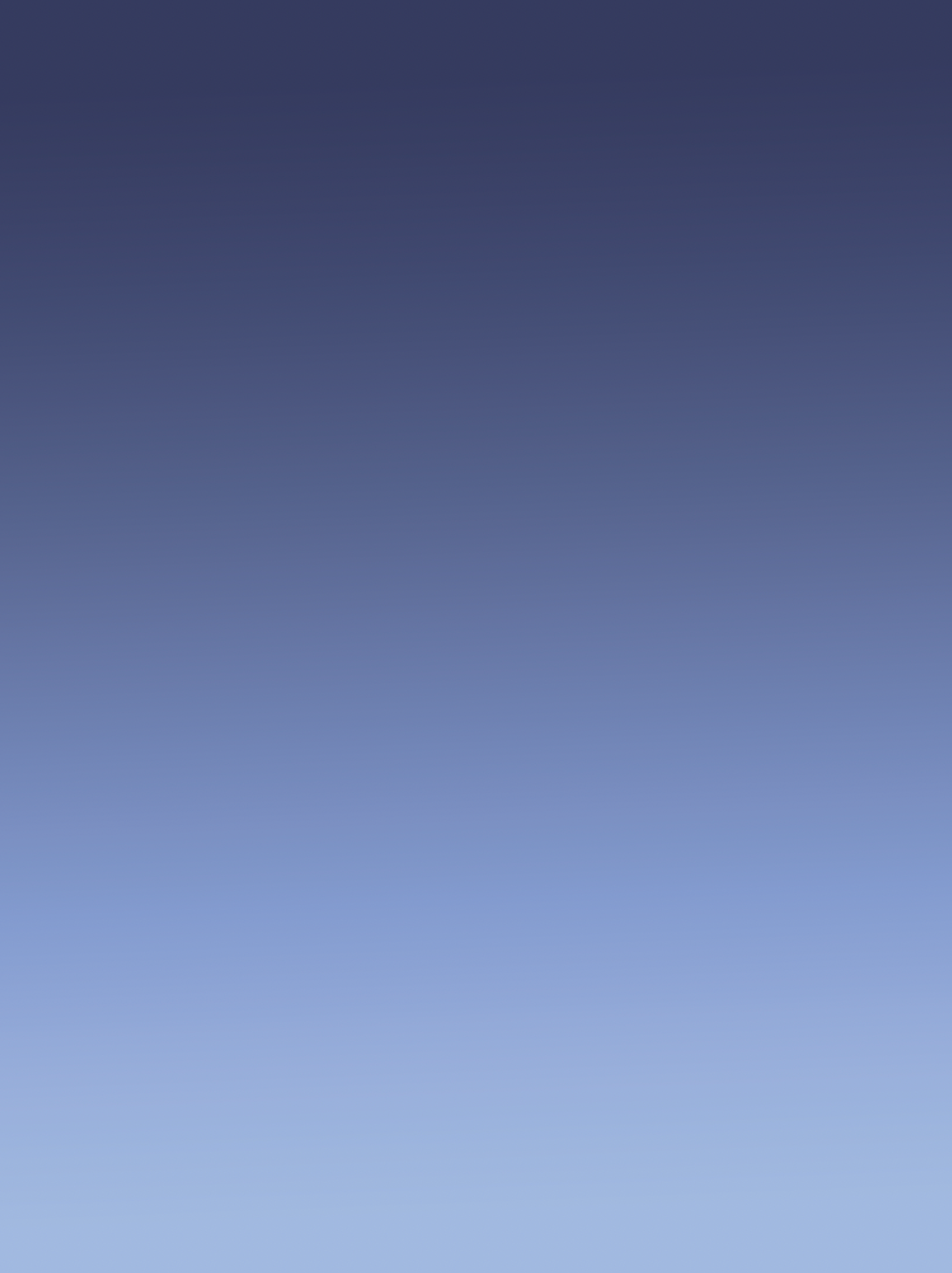 Blue Hour vinyl backdrop. Vinyl image is of a light blue to dark blue smooth gradient perfect for food, drink, and product photography.