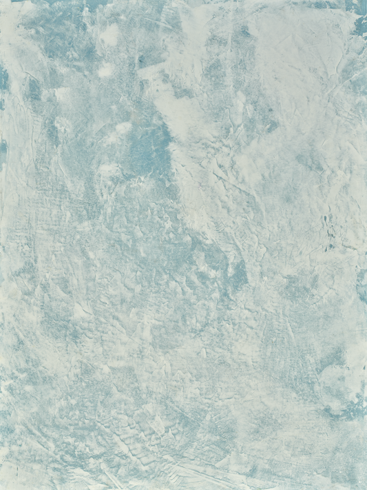 Down By the Sea vinyl backdrop. Vinyl image is of a light blue and cream textured plaster surface.