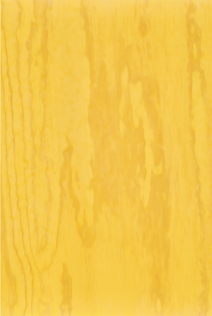 vinyl backdrop of yellow tinted plywood surface