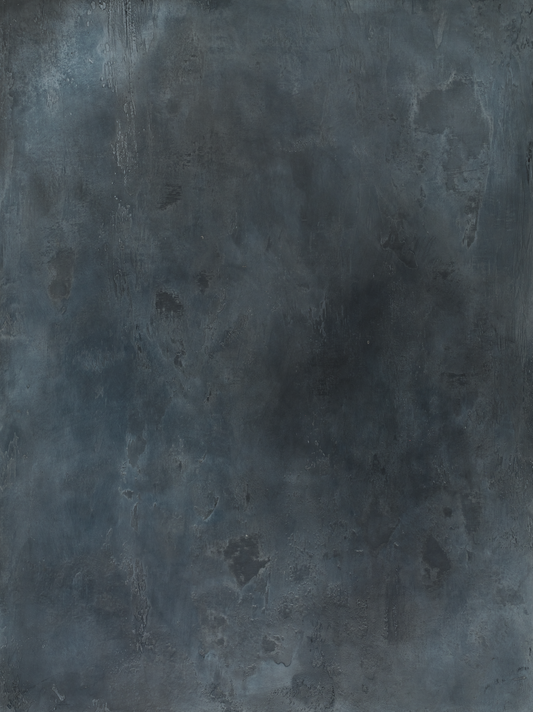 deep grey blue plastered surface