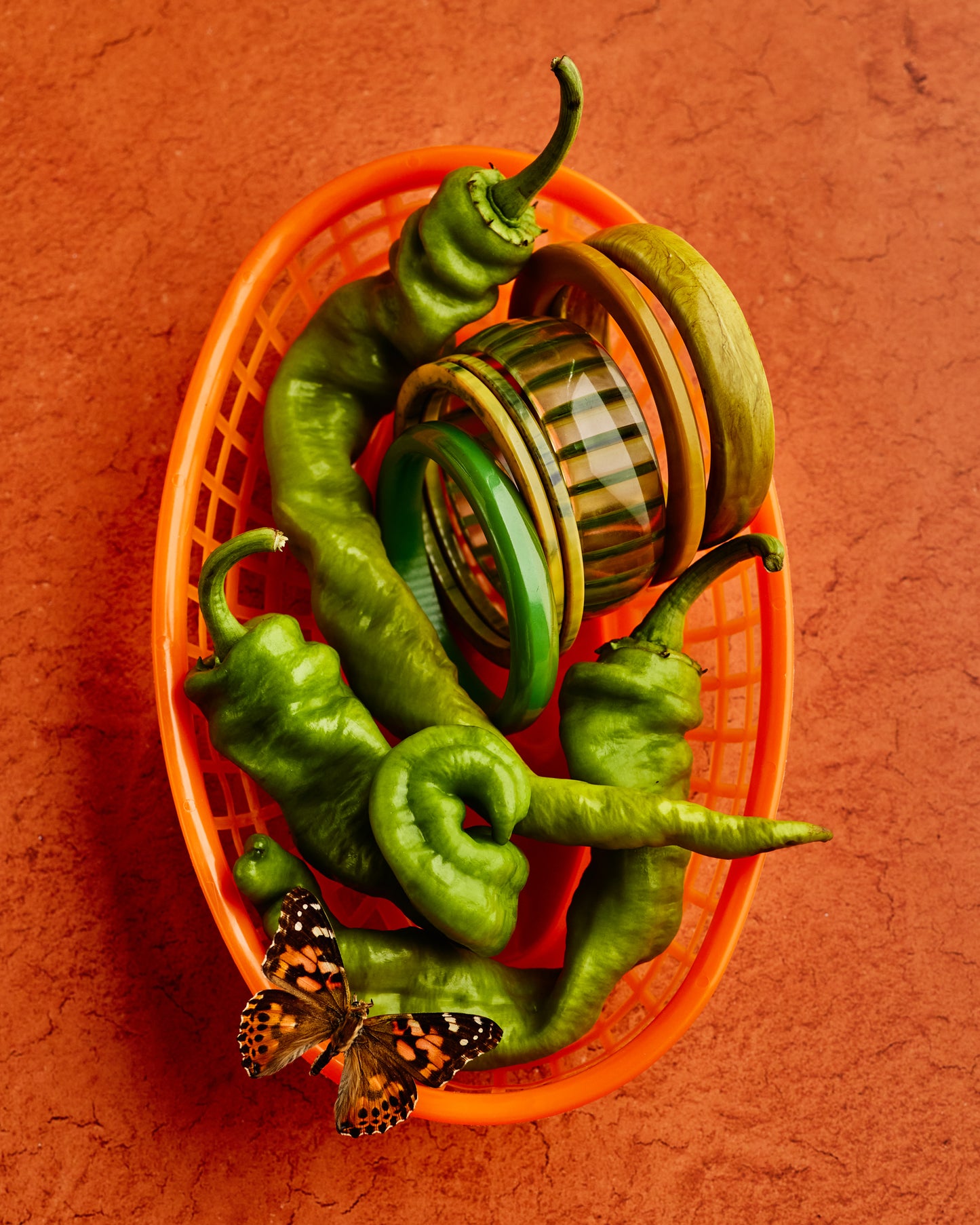 COSITA Vinyl-Hintergrund – Terrakotta 