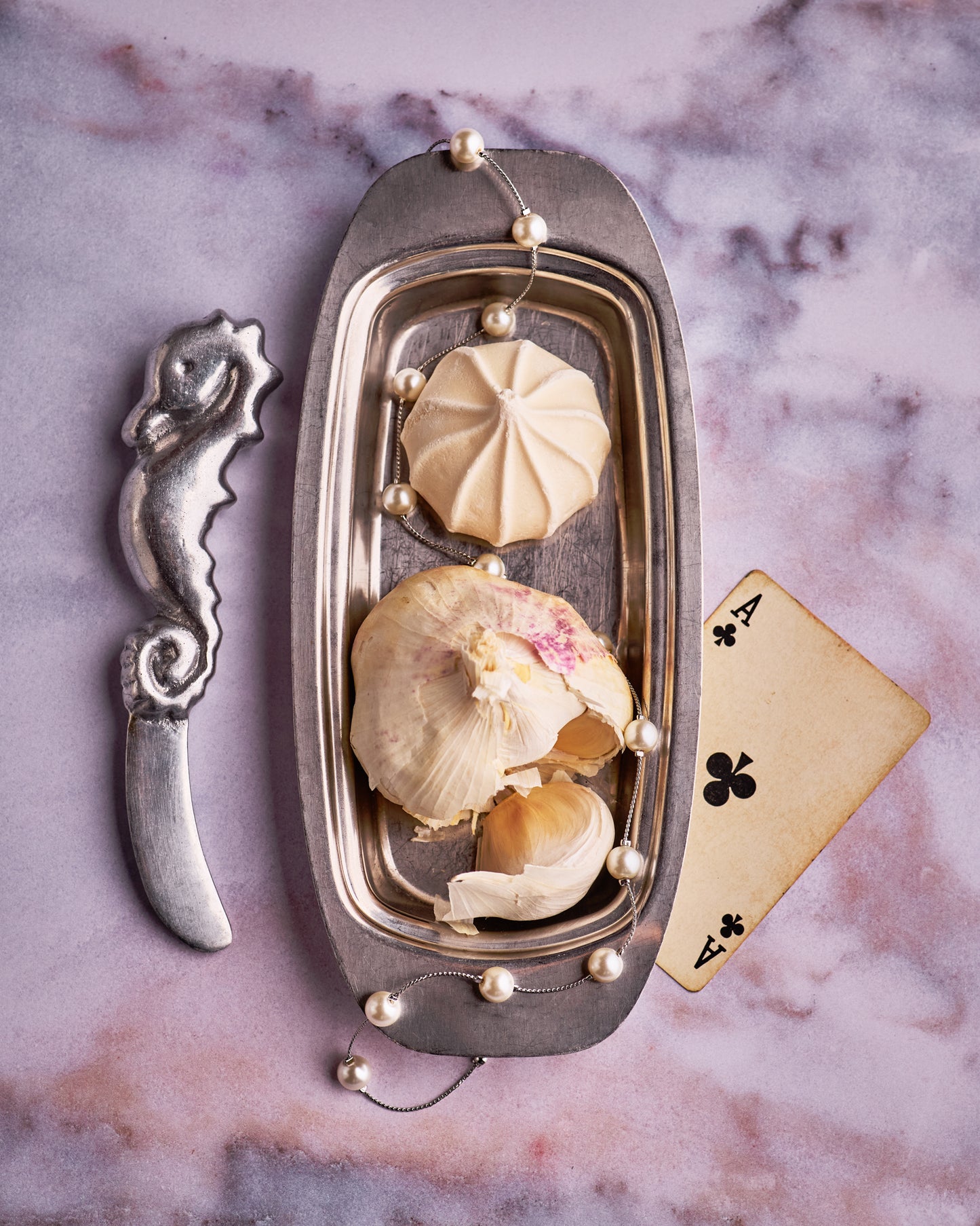 COSITA Vinyl Backdrop -  Calacatta Cremo